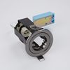 iCage GU10/MR16 Die-Cast Downlight Black Chrome