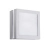 Iowa Outdoor Light Square Stainless Steel