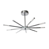 Kennington 9 Arm Chrome Ceiling Pendant