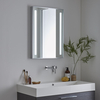 Milano Tagus LED Bathroom Mirror with Sweep Sensor & Demister - 500mm x 700mm