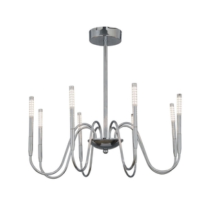 Moorgate 8 Arm Chrome Ceiling Pendant