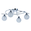 Osterley 4 Arm Chrome Ceiling Pendant