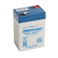 Power Sonic 6V 4.5Ah AGM Battery