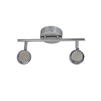 Redbridge Double Wall Bracket Chrome