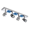 Santiago 4 Head Spot Bar cw LED lamp - Blue