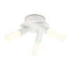 TP24 Low Energy LED IP44 Rated Dine 3 Arm Ceiling Light in White Finish