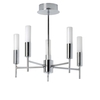 TP24 Low Energy LED Jakarta 5 Arm Ceiling Light in Chrome Finish