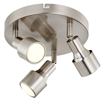 Valletta 3 Head Spot Plate cw LED spot lamp