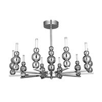 Wimbledon 10 Arm Chrome Ceiling Pendant