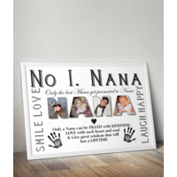 No 1 NANA Personalised Photo Gift