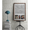 Personalised Family Word Art Print With Photo Collage
