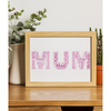 Personalised MUM Word Art Gift