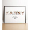Personalised NANNY Photo Collage Gift Print