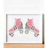 Personalised Roller Skates Word Art