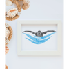 Personalised Swimmer Word Art Print