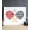 Personalised Table Tennis Word Art Print