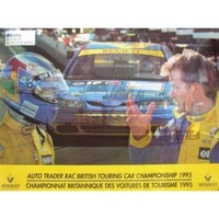 BTCC Memorabilia Williams Renault Poster 1995