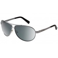 Dirty Dog Sunglasses DOFFER: Silver Frame: Silver Mirror Lens (MENS)