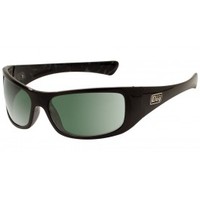 Dirty Dog Sunglasses GUSTO: Black Frame with Marble Inside: Green Lens (UNISEX)