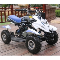 50cc Dirt Ninja Mini Off Road Petrol Quad Blue