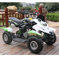 50cc Dirt Ninja Mini Off Road Petrol Quad Bike Green