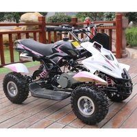 50cc Dirt Ninja Mini Off Road Petrol Quad Bike Pink
