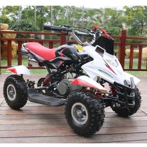 50cc Dirt Ninja Mini Off Road Petrol Quad Bike Red