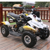50cc Dirt Ninja Mini Off Road Petrol Quad Bike Yellow