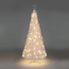 6ft White Holly LED Pre-Lit Pop-Up Christmas Tree