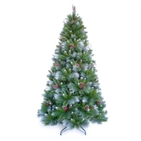 7ft Avatika Frosted Christmas Tree