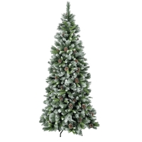 7ft Frosted Glacier Pine Christmas Tree