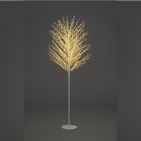 7ft Pre-Lit White Micro Dot Tree with Warm White LEDs