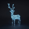 85cm ABS Reindeer with 100 Ice White LED Lights