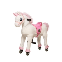 Animal Riding Unicorn White Small