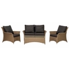 Bali 4 Seater Deluxe Lounge Set