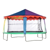 Bazoongi 7ft x 10ft Oval Circus Tent Canopy