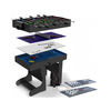 BCE 4ft 12-in-1 Folding Multi Games Table MG12-1F (Black)