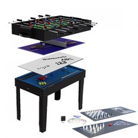 BCE 4ft 21-in-1 Multi Games Table MG21-1S (Black)