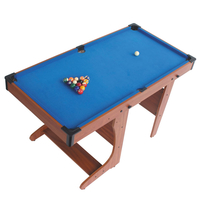 BCE 4ft6 Clifton FOLDING Pool Table PT2046D + Free Gift!