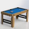 BCE 5ft Rolling Lay Flat Pool Table