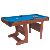 BCE 6ft Clifton FOLDING Pool Table PT206D + Free Gift!