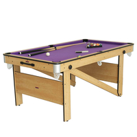 BCE 6ft Folding Lay Flat Pool Table CP6AG