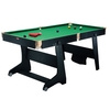 BCE 6ft Folding Snooker + Pool Balls & Dart Board