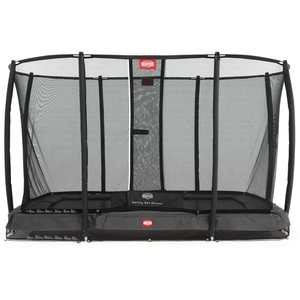 BERG EazyFit 11ft x 7ft Grey In-Ground Trampoline + Safety Net