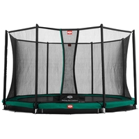 BERG In-Ground Champion 14ft Trampoline + Safety Net