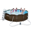 Bestway 12ft Rattan Frame Pool Set (9, 150L)