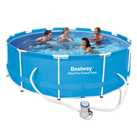 Bestway 12ft Steel Pro Frame Pool Set 9150L