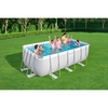 Bestway 13ft 6 x 6ft 7 x 48in Power Steel Frame Pool Set