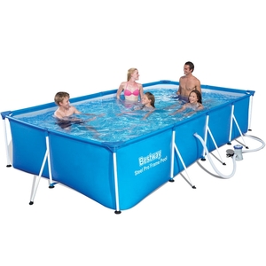 Bestway 13ft x 32in Steel Pro Frame Pool Inc Filter Pump
