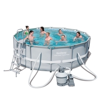 Bestway 14ft Power Steel Frame Pool (15, 232L)
